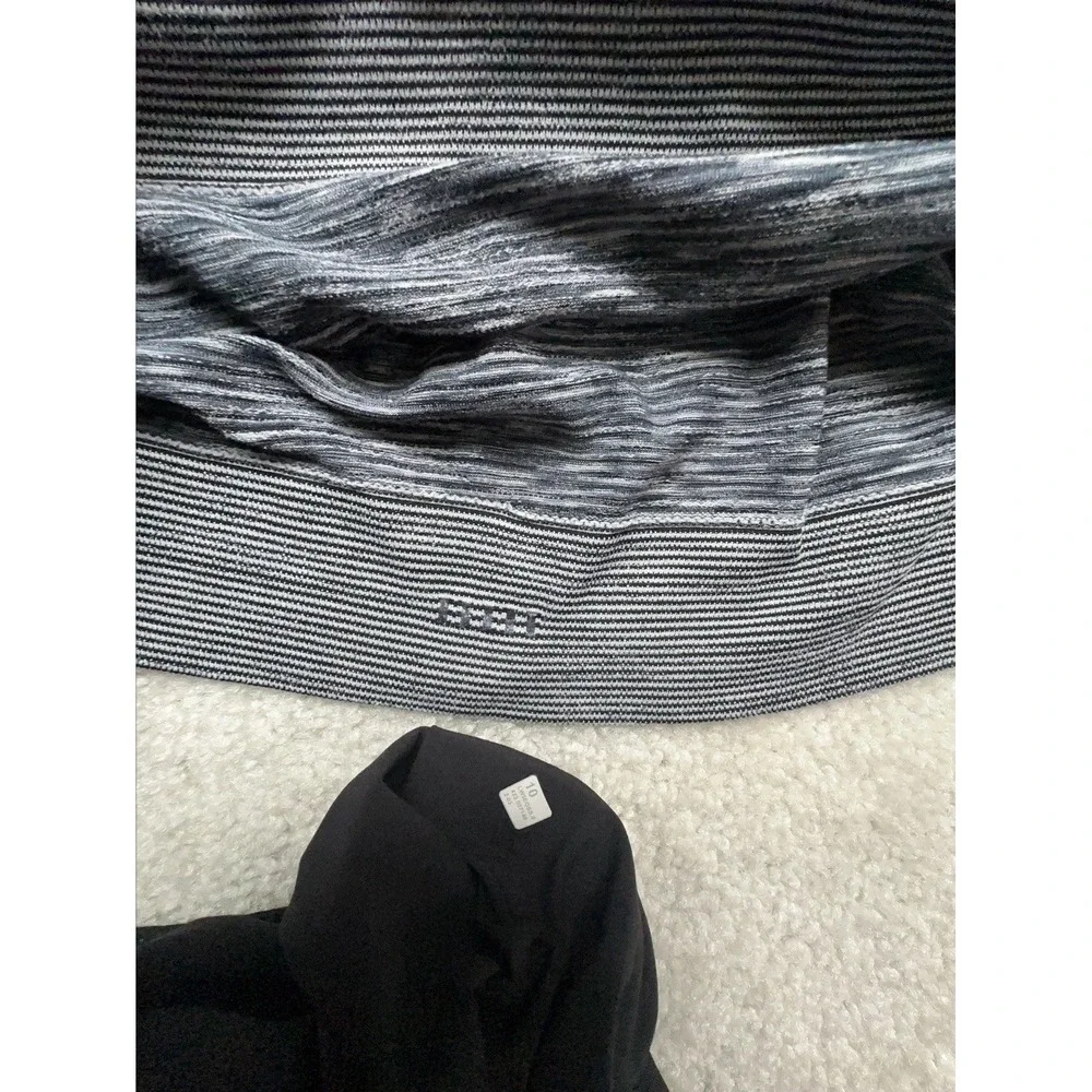 2PC-Lululemon Smooth Fit Pull-On High-Rise Pant + Swiftly Relaxed T-Shirt 10